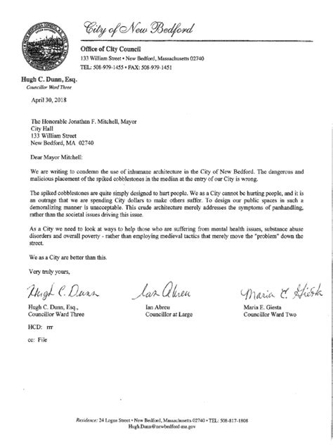 salutation for mayor.